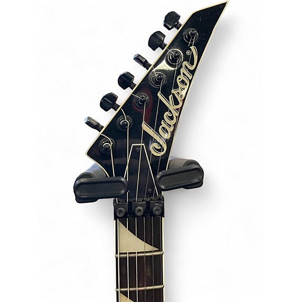 Used Jackson JS32 Randy Rhoads Floyd Rose Black and White Solid Body Electric Guitar