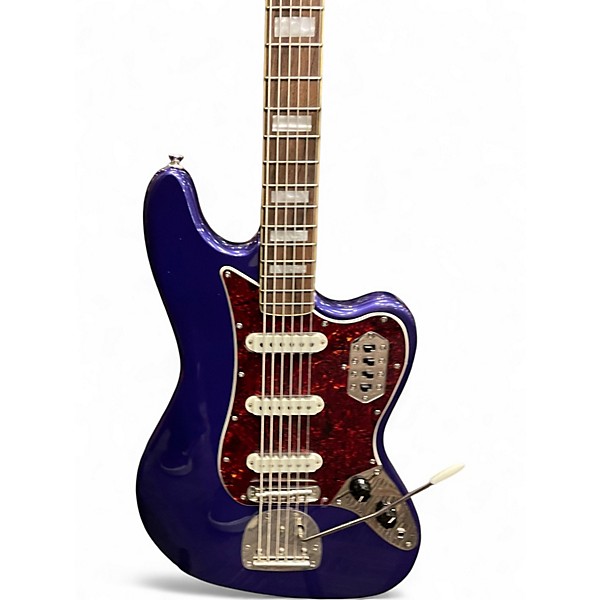 Used Squier CLASSIC VIBE BASS VI CME EXCLUSIVE PURPLE METALLIC Electric Bass Guitar