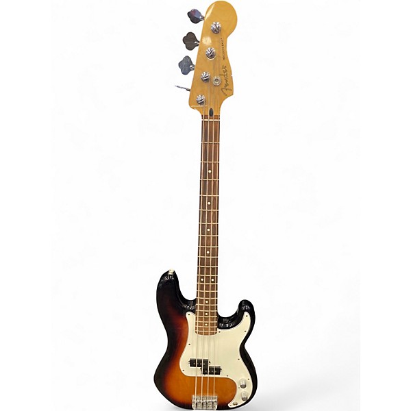 Used Fender PLAYER II PRECISION 2 Color Sunburst Electric Bass Guitar