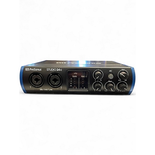 Used PreSonus STUDIO 24C Audio Interface