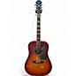 Used Epiphone HUMMINGBIRD/HS Cherry Sunburst Acoustic Guitar thumbnail