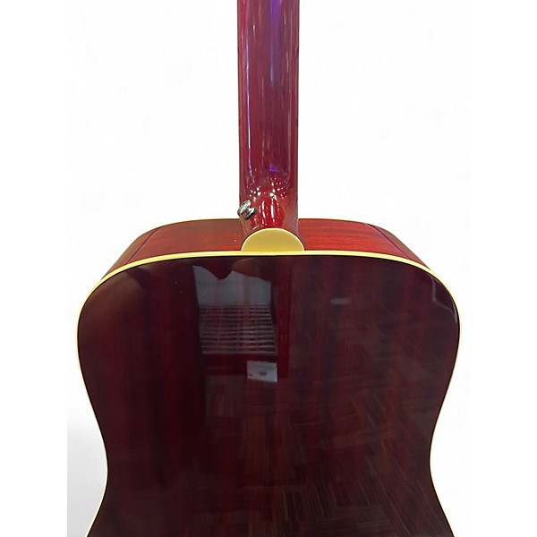 Used Epiphone HUMMINGBIRD/HS Cherry Sunburst Acoustic Guitar