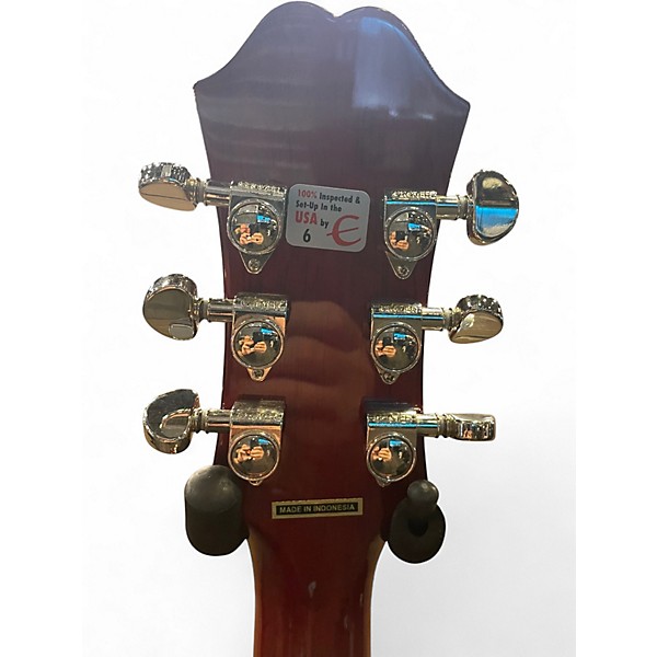Used Epiphone HUMMINGBIRD/HS Cherry Sunburst Acoustic Guitar