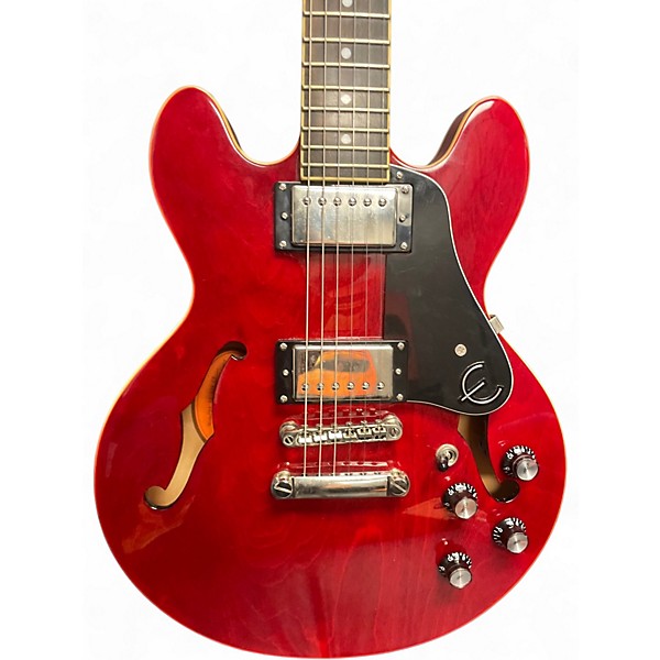 Used Epiphone ES339 Red Hollow Body Electric Guitar