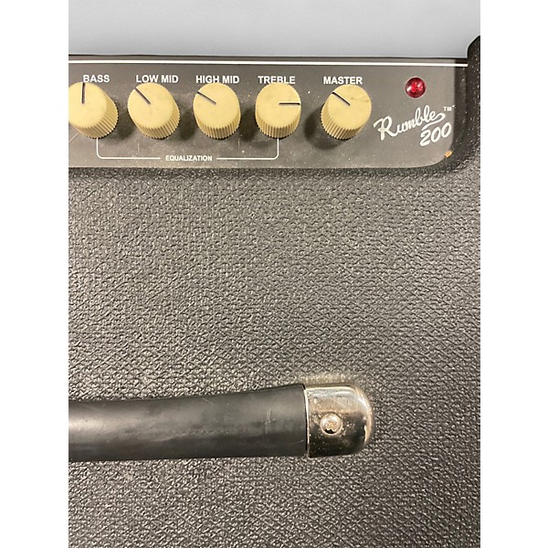 Used Fender rumble 200 Bass Combo Amp