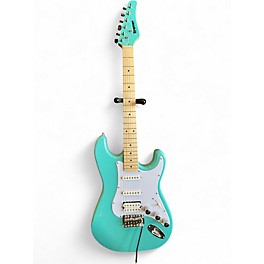 Used Kramer Focus VT211S Teal Solid Body Electric Guitar