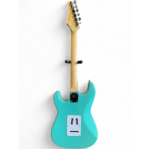 Used Kramer Focus VT211S Teal Solid Body Electric Guitar