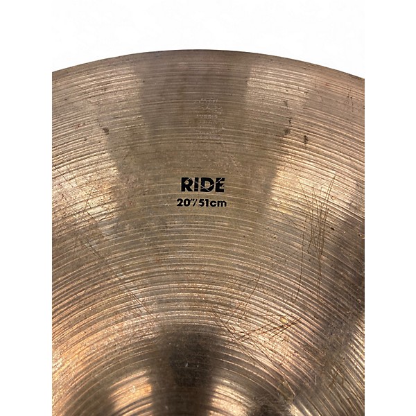 Used Zildjian 20in SCIMITAR RIDE Cymbal