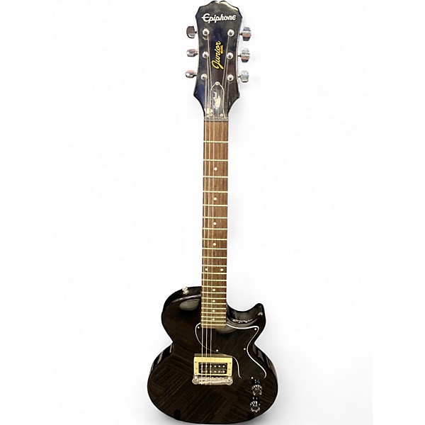 Used Epiphone Les Paul Junior Black Solid Body Electric Guitar