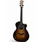 Used Taylor 214CE 3 Tone Sunburst Acoustic Electric Guitar thumbnail