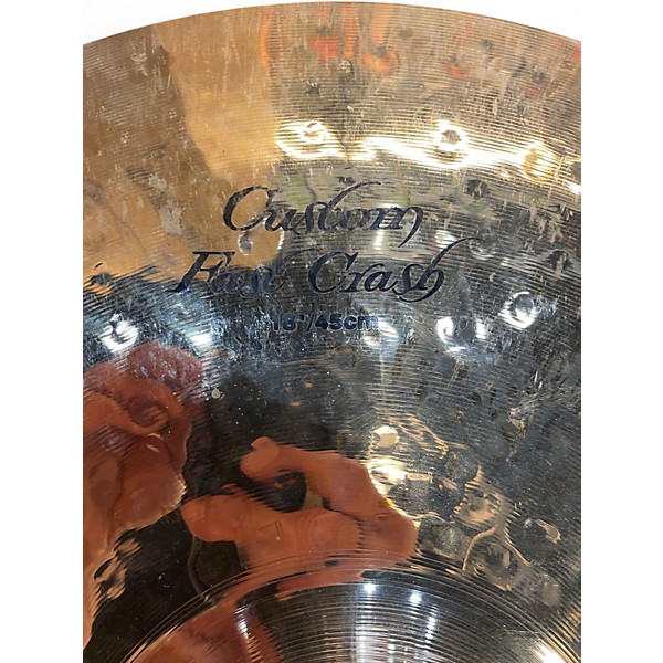 Used Zildjian 18in K Custom Fast Crash Cymbal