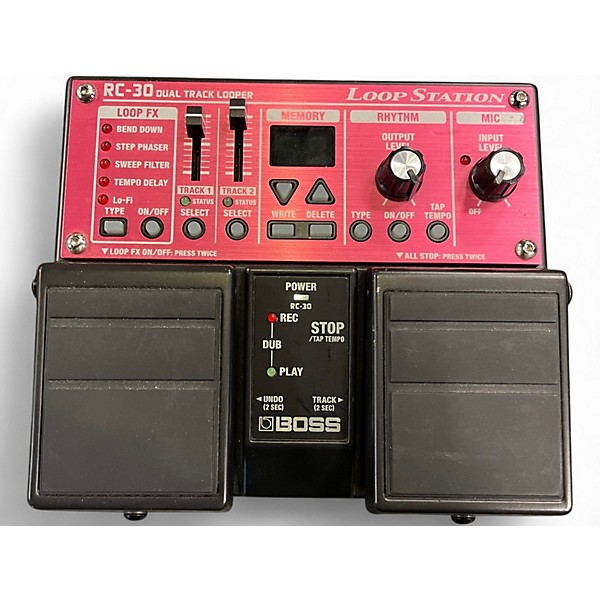 Used BOSS RC30 Loop Station Twin Pedal