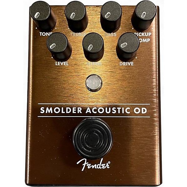 Used Fender Smolder Acoustic Overdrive Effect Pedal