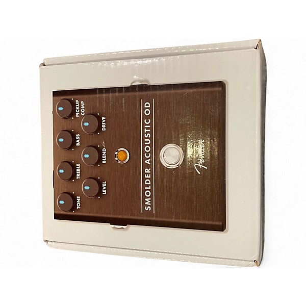 Used Fender Smolder Acoustic Overdrive Effect Pedal