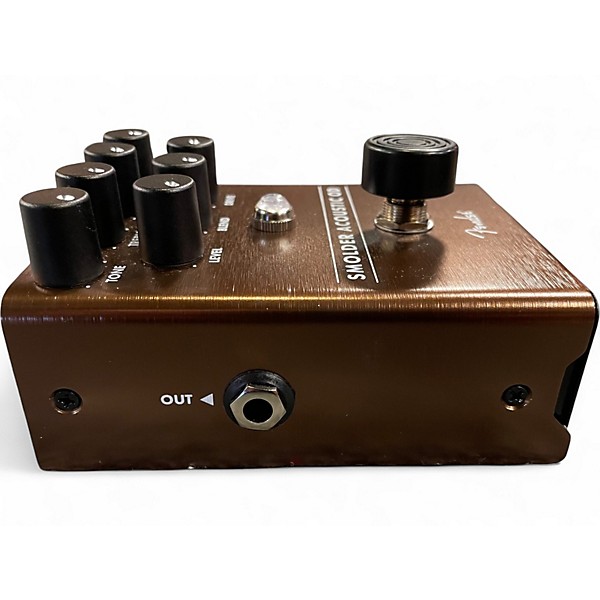 Used Fender Smolder Acoustic Overdrive Effect Pedal