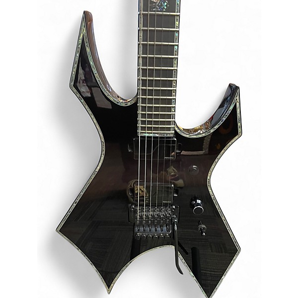 Used B.C. Rich Warlock EXTREME with Floyd Rose Black Solid Body Electric Guitar