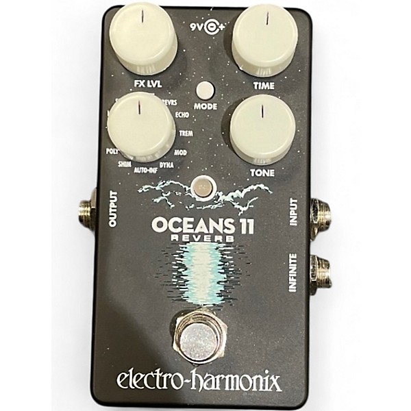 Used Electro-Harmonix Oceans 11 Reverb Effect Pedal