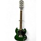 Used Epiphone SG Classic Worn P90 Green Solid Body Electric Guitar thumbnail