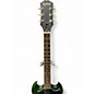Used Epiphone SG Classic Worn P90 Green Solid Body Electric Guitar