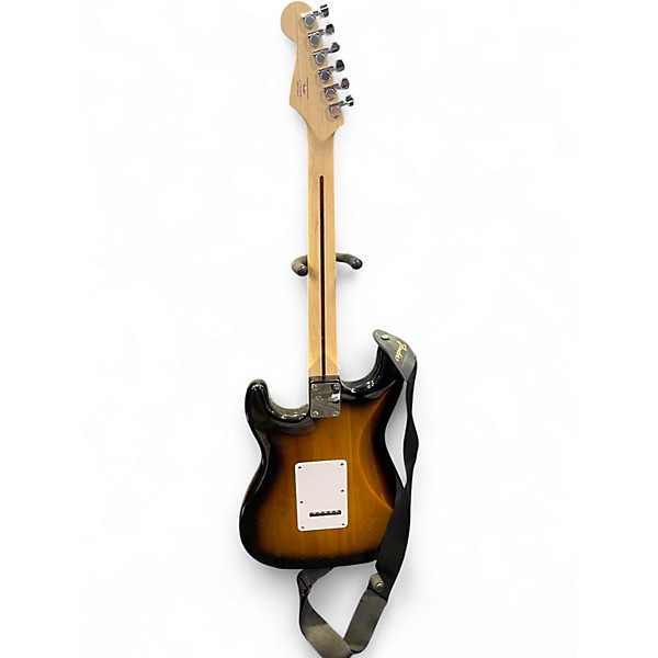 Used Squier Affinity Stratocaster 2 Color Sunburst Solid Body Electric Guitar