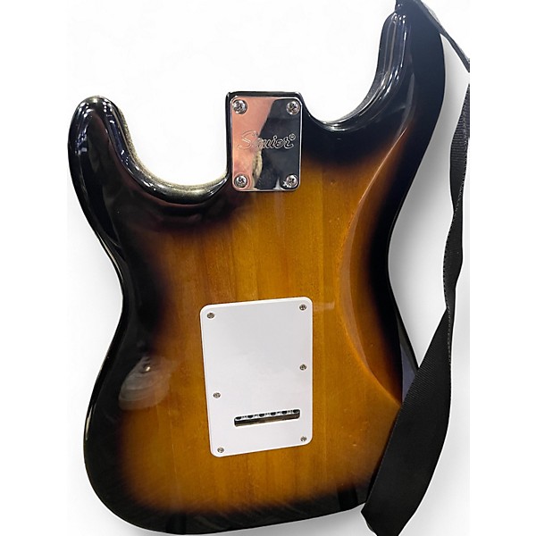 Used Squier Affinity Stratocaster 2 Color Sunburst Solid Body Electric Guitar