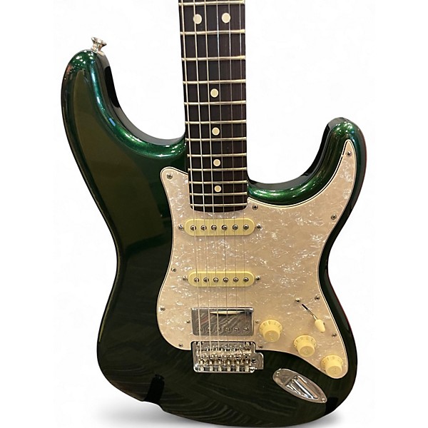 Used Fender PLAYER II STRATOCASTER  BRITISH RACING GREEN Solid Body Electric Guitar