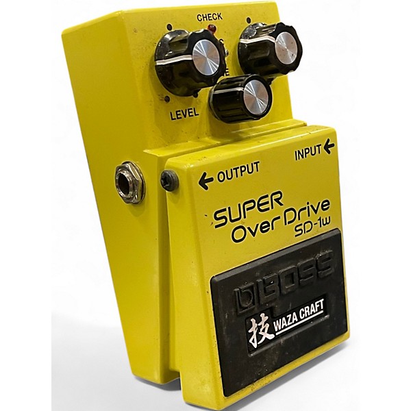 Used BOSS SD1W Super Overdrive Waza Craft Effect Pedal