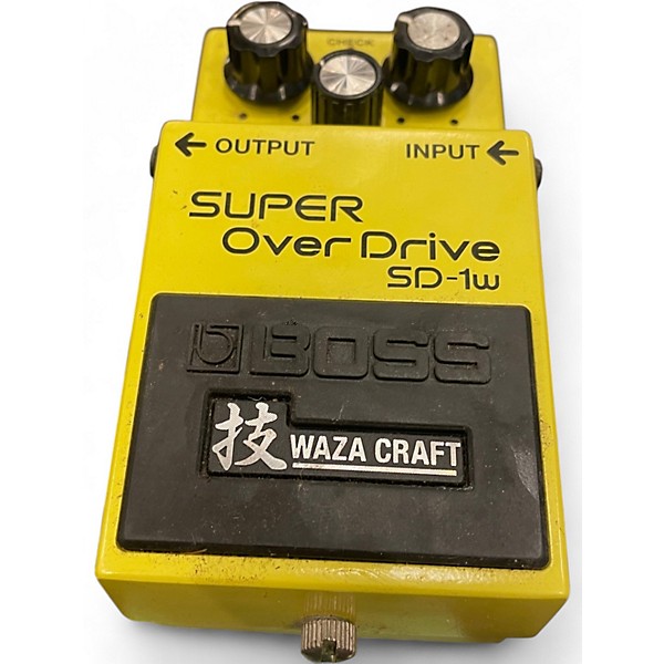 Used BOSS SD1W Super Overdrive Waza Craft Effect Pedal