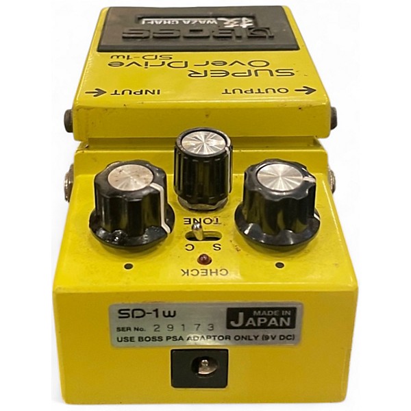 Used BOSS SD1W Super Overdrive Waza Craft Effect Pedal