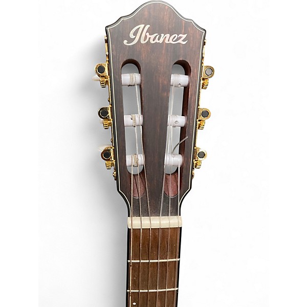 Used Ibanez FRH10N Metallic Blue Classical Acoustic Electric Guitar