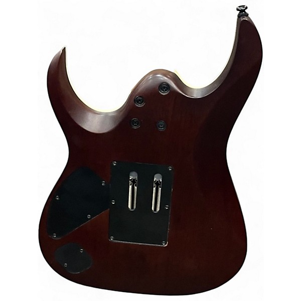Used Ibanez RGAR42mfmt choclate Burst Solid Body Electric Guitar