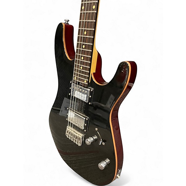 Used Harley Benton Pro Series Black Solid Body Electric Guitar