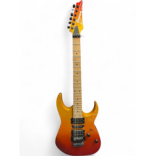 Used Ibanez RG470 ORANGE FADE Solid Body Electric Guitar