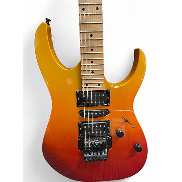 Used Ibanez RG470 ORANGE FADE Solid Body Electric Guitar