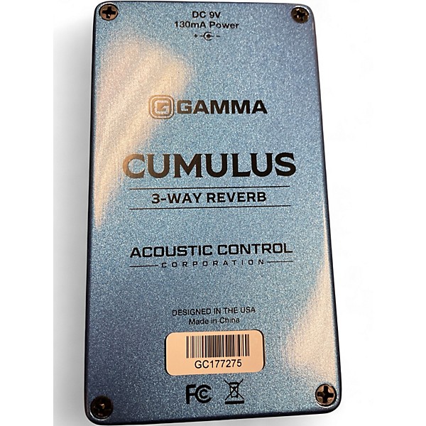 Used GAMMA cumulus Effect Pedal