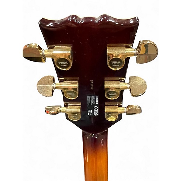 Used Yamaha sa2200 Tobacco Burst Hollow Body Electric Guitar