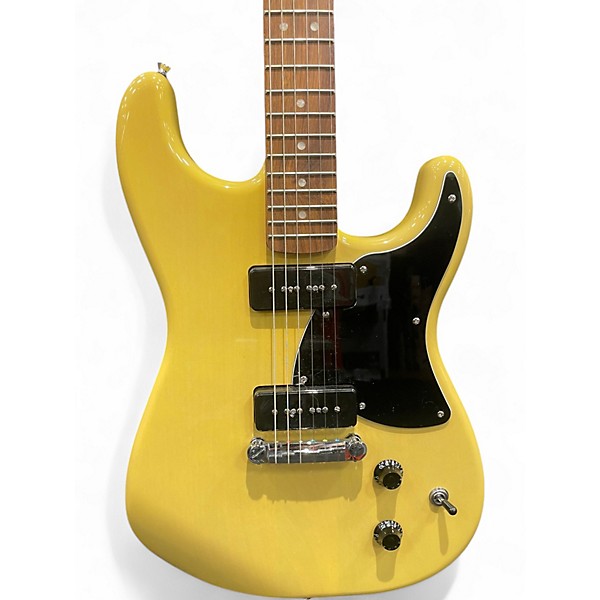 Used Squier PARANORMAL STRATOSONIC Blonde Solid Body Electric Guitar