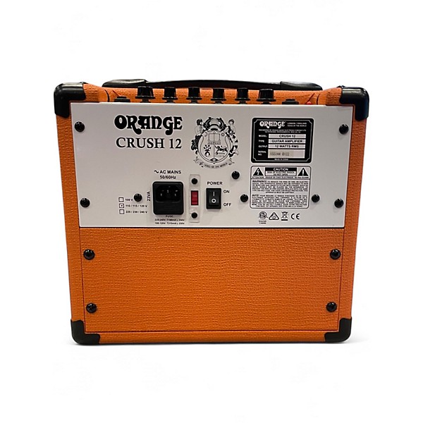 Used Orange Amplifiers Crush 12 Guitar Combo Amp