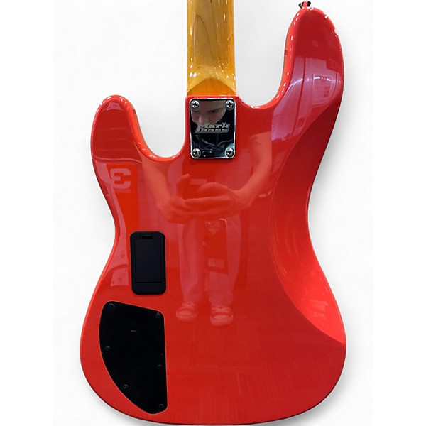 Used Markbass GV4 Fiesta Red Electric Bass Guitar