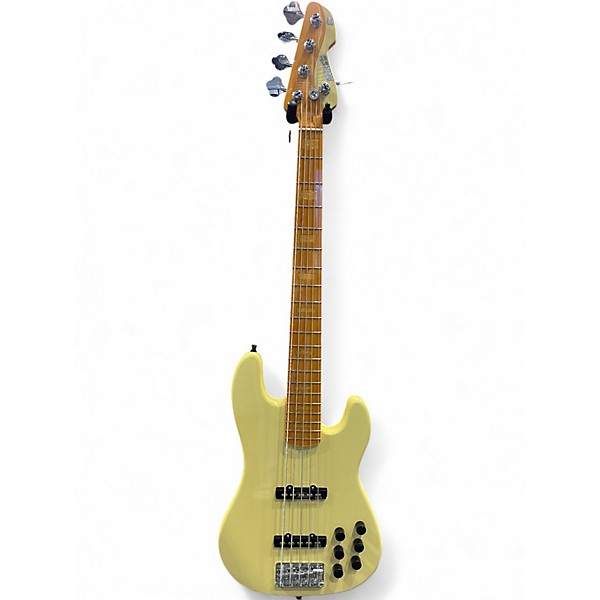 Used Markbass GV5 Cream Electric Bass Guitar