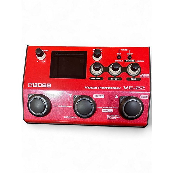 Used BOSS VE22 Effect Pedal