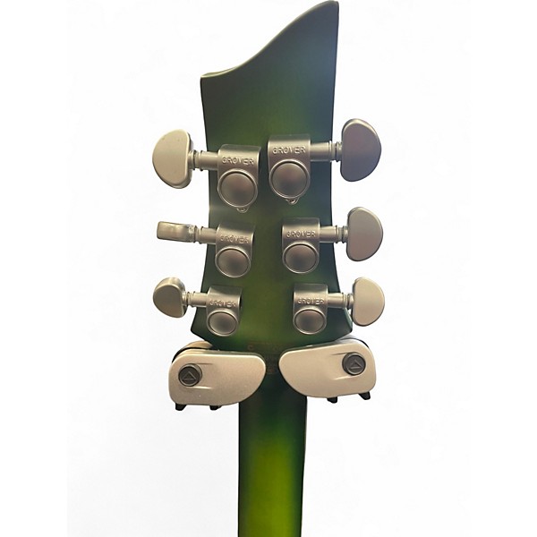 Used Schecter Guitar Research C1 Platinum satin green Solid Body Electric Guitar