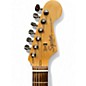 Used Squier Standard Stratocaster Satin Black Solid Body Electric Guitar