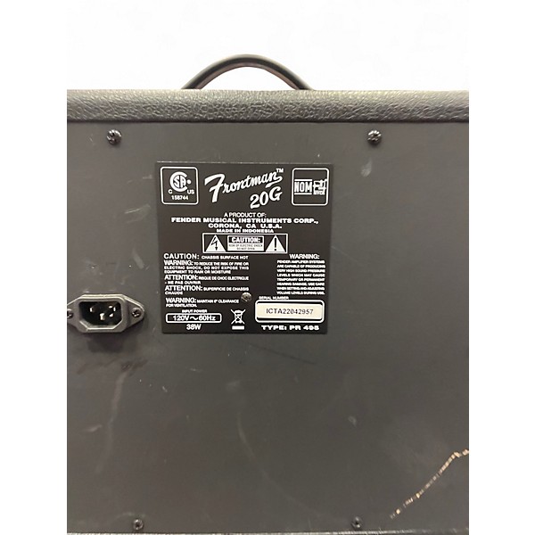 Used Fender Frontman 20G Guitar Combo Amp