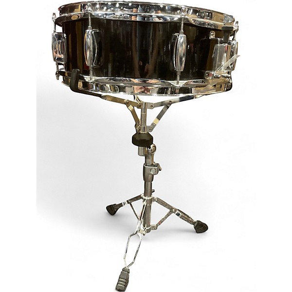Used TAMA 6 Piece Imperialstar Hairline Black Drum Kit