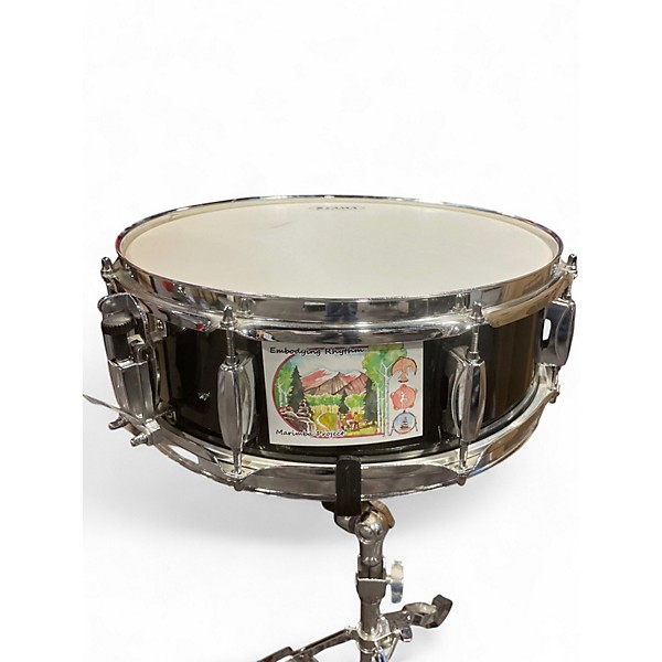 Used TAMA 6 Piece Imperialstar Hairline Black Drum Kit
