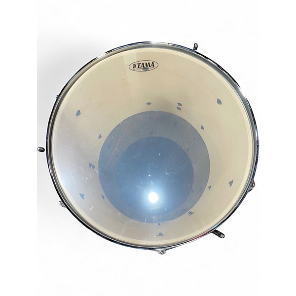Used TAMA 6 Piece Imperialstar Hairline Black Drum Kit