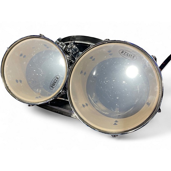 Used TAMA 6 Piece Imperialstar Hairline Black Drum Kit