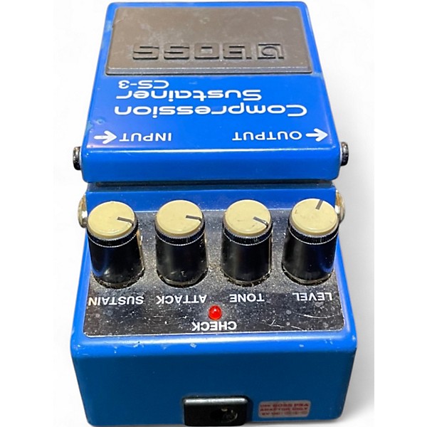 Used BOSS CS3 Compressor Sustainer Effect Pedal