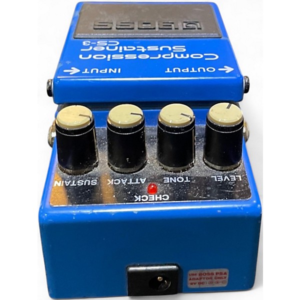 Used BOSS CS3 Compressor Sustainer Effect Pedal